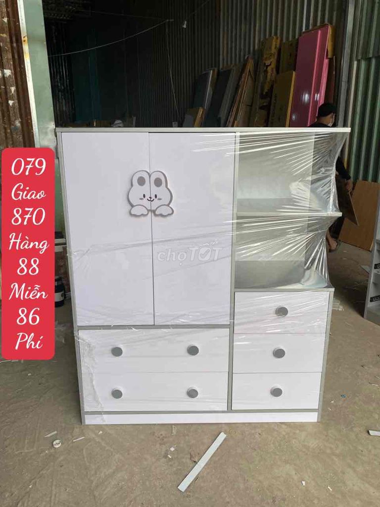 Tủ nhựa Taiwan_tủ áo nhựa taiwan tay nắm decor