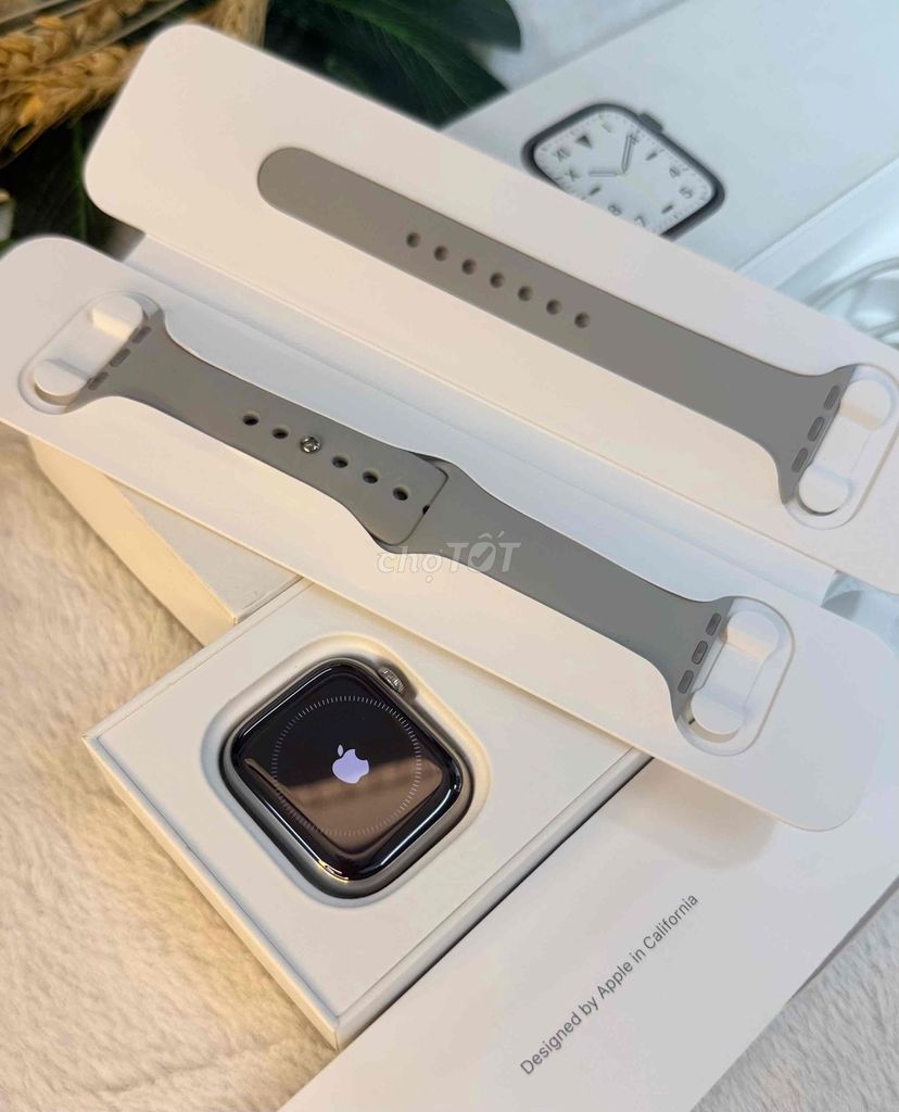 Series 7 41 titan tự nhiên . Esim độc lập. Mua bán Thiết bị đeo thông minh tại Quận 10 Tp Hồ Chí Minh được đăng bởi  Hoa Nhung Apple hình 1