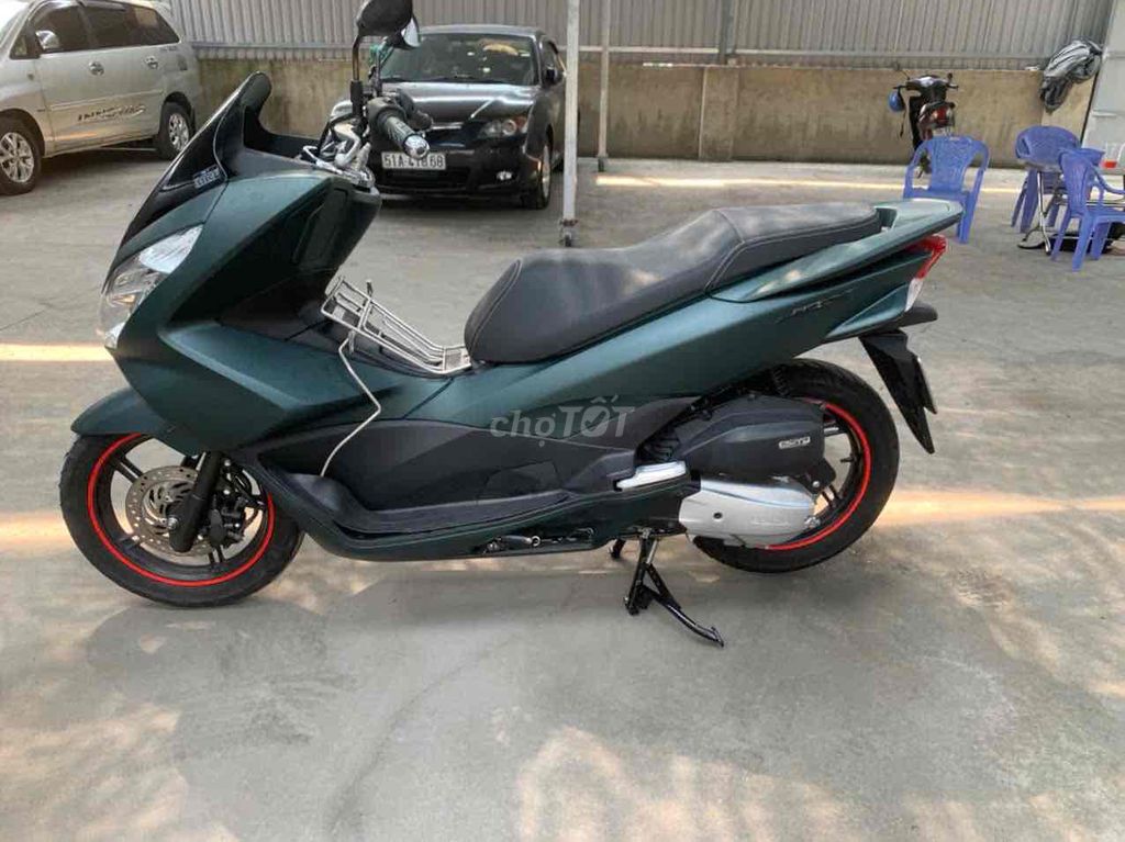 Honda PCX 125 khóa mitkay xanh nhám 2017 bstp