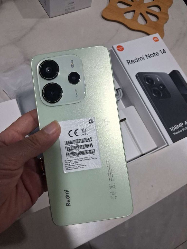 Xiaomi Redmi Note 14 8GB/128GB Xanh 99%. Mua bán Điện thoại tại Thành phố Thuận An Bình Dương được đăng bởi No One Else hình 1