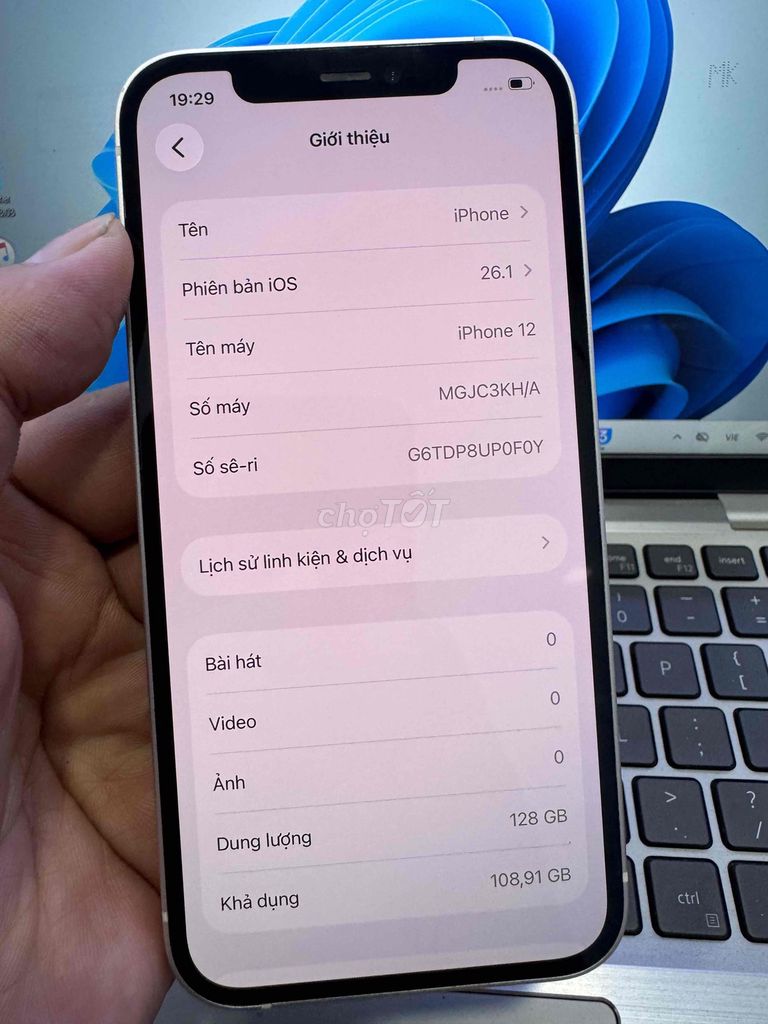 iPhone 12 128GB Xanh. Mua bán Điện thoại tại Quận 6 Tp Hồ Chí Minh được đăng bởi QUỐC THIÊN BÁN GÓP 0 ĐỒNG  hình 1