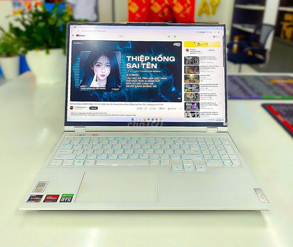 Legion 5 Pro Trắng: R7-5800H | 3060 | Màn 2.5K. Mua bán Laptop tại Quận Hải Châu Đà Nẵng được đăng bởi TTCenter 484 NÚI THÀNH hình 1