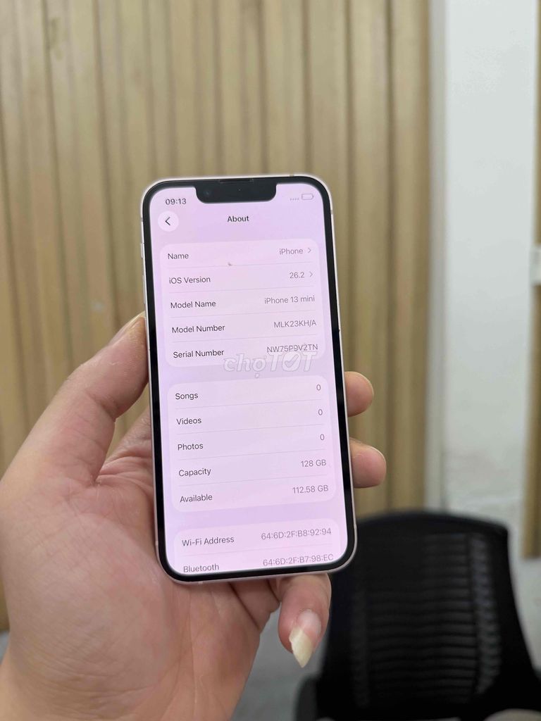 Apple iPhone 13 mini 128GB Hồng. Mua bán Điện thoại tại Quận Đống Đa Hà Nội được đăng bởi Hanoimobile MTC hình 1