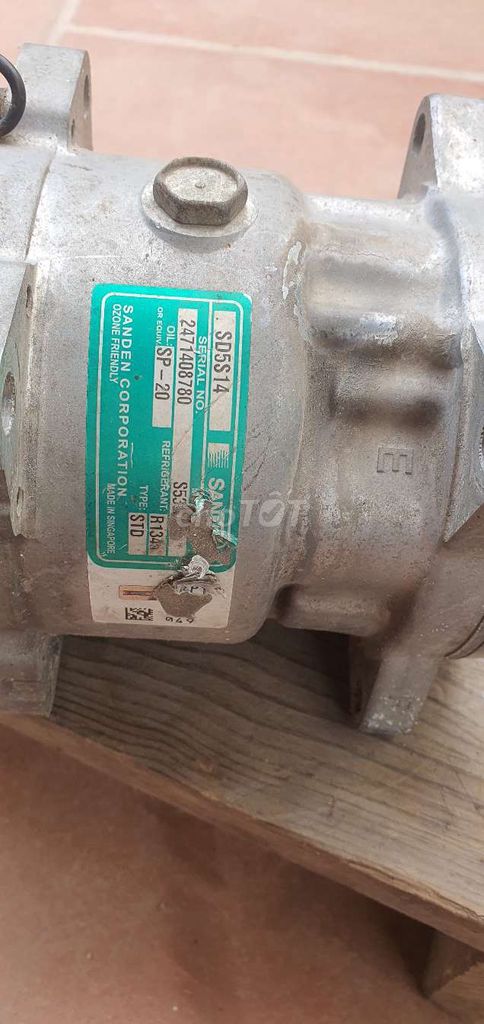 lóc điều hòa xe hơi SANDEN. Mua bán Đồ chuyên dụng, Giống nuôi trồng tại Huyện Sóc Sơn Hà Nội được đăng bởi mạnh cương  hình 1