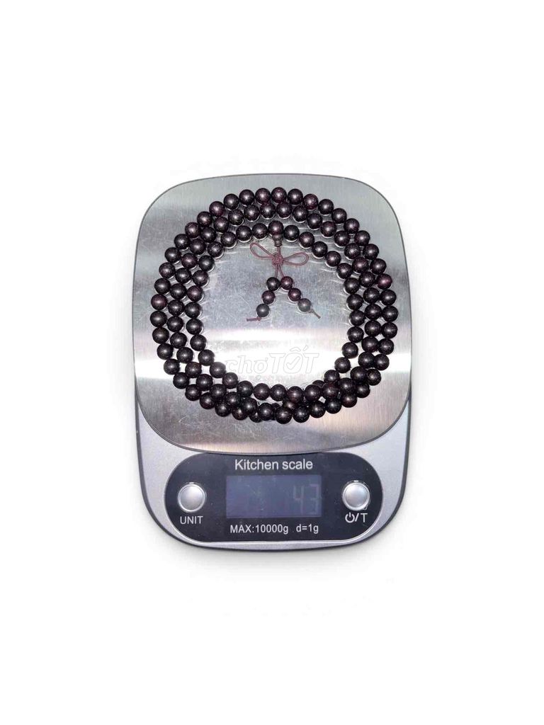 Chuỗi 108 hạt gỗ Tử Đàn Đen Tím Kim Sa. Mua bán Phụ kiện thời trang khác tại Huyện Cao Lộc Lạng Sơn được đăng bởi Mạnh Tường hình 1