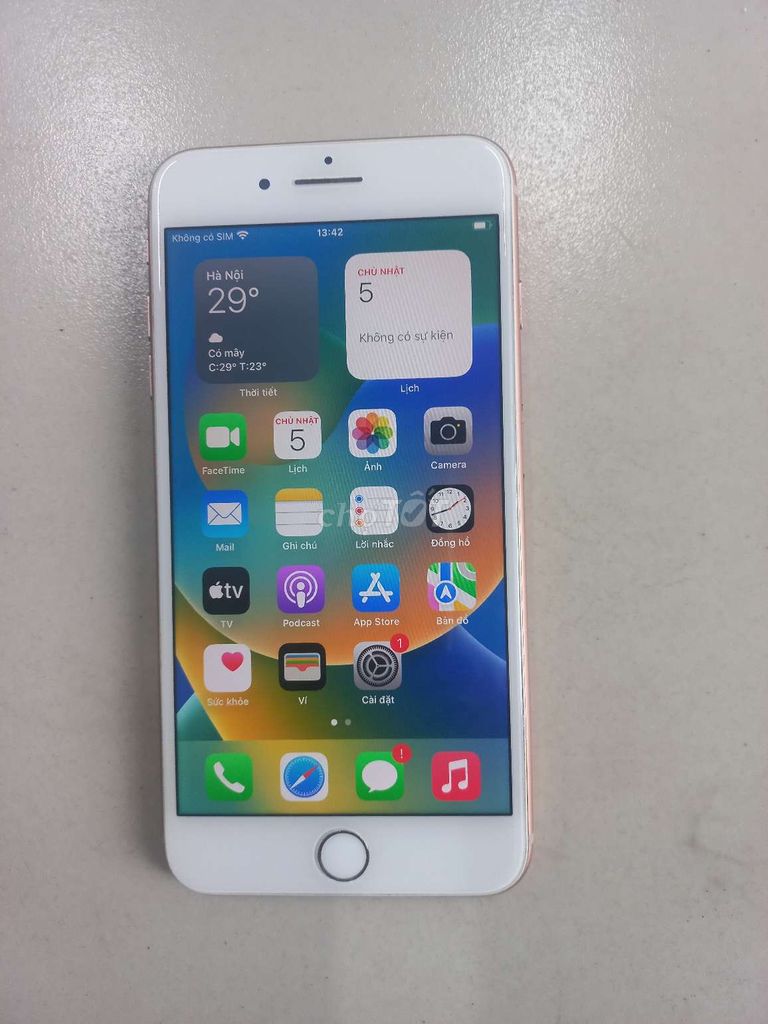 Iphone 8 plus 64gb quôc tế zin hết