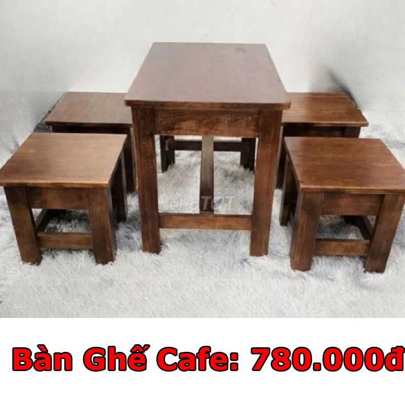 Bộ Bàn Ghế Cafe Gỗ Tự Nhiên Mới 99%. Mua bán Bàn ghế tại Quận 11 Tp Hồ Chí Minh được đăng bởi Thanh lý HD hình 1