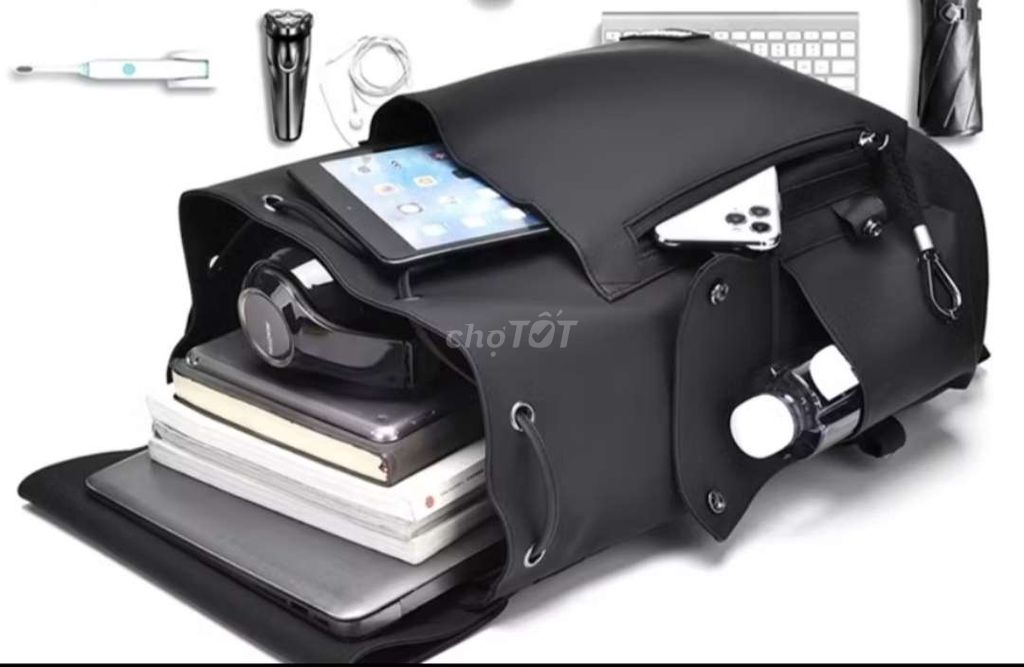 thanh lý 2 balo xịn đen & rêu , đựng du lịch 2 lần. Mua bán Túi xách tại Thành phố Tân An Long An được đăng bởi Mei Mei hình 1