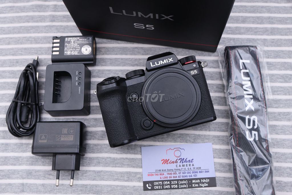 Body Lumix S5 đẹp 2555k shot, giá tốt