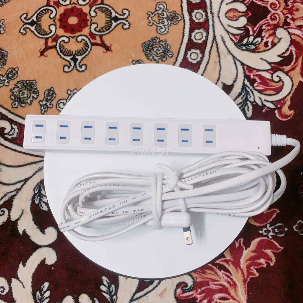 ổ điện nhật 8 chấu có bit lỗ an toàn. Mua bán Nội thất, đồ gia dụng khác tại Huyện Gia Lộc Hải Dương được đăng bởi Điện máy nhật úc hình 1