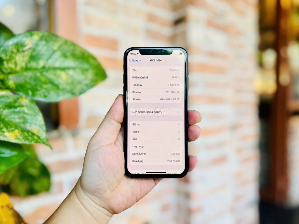 iPhone XS 256Gb Trắng Mất Face ID, màn GX. Mua bán Điện thoại tại Quận 1 Tp Hồ Chí Minh được đăng bởi Hội Đồ Điện Tử hình 1
