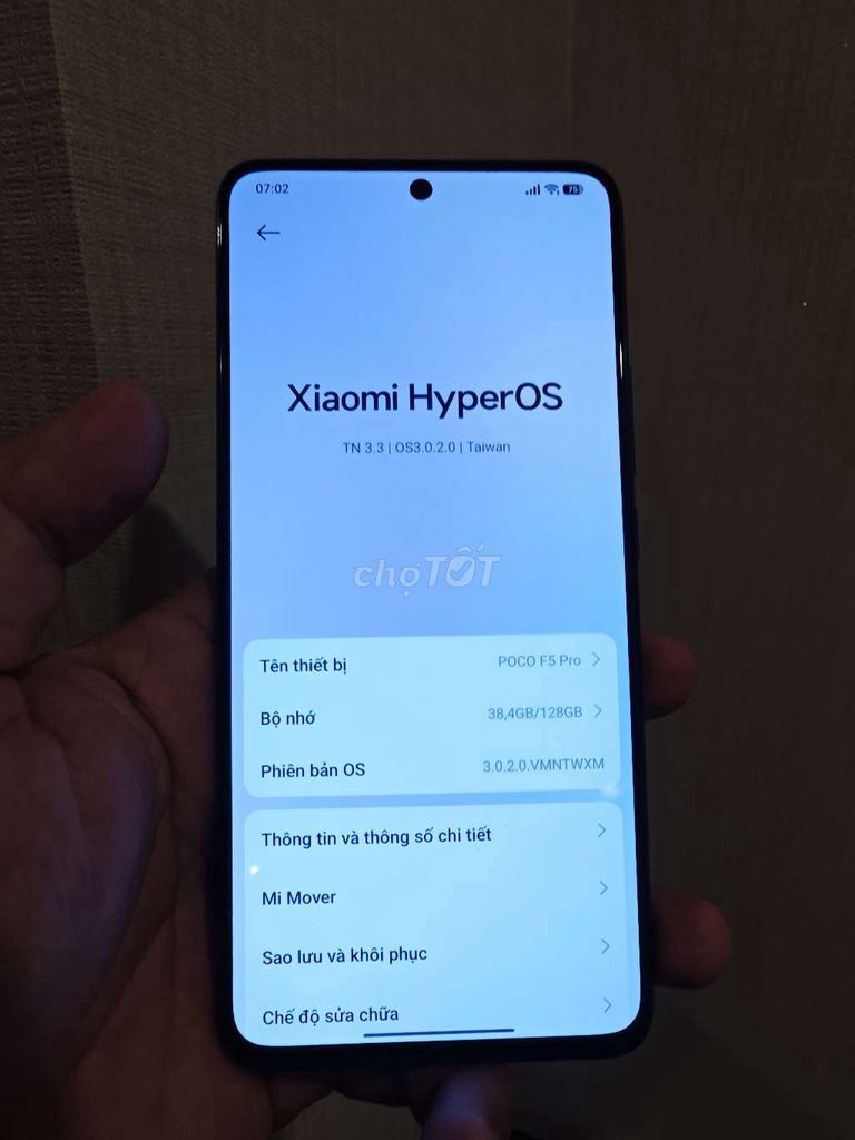 Xiaomi POCO F5 Pro (K60) 128GB Đen Snapdragon. Mua bán Điện thoại tại Quận Hải Châu Đà Nẵng được đăng bởi Home Phone hình 1