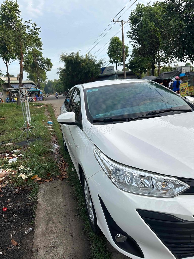 Toyota Vios 2019 E màu Trắng. Mua bán Ô tô tại Thị xã Bến Cát Bình Dương được đăng bởi du hình 10