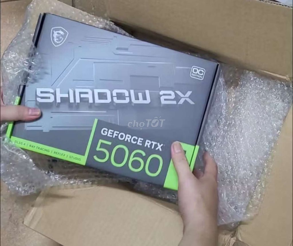 Card đồ họa MSI GeForce RTX 5060. Mua bán Linh kiện (RAM, Card...) tại Huyện Cần Giuộc Long An được đăng bởi Nguyễn Quốc Thái hình 1