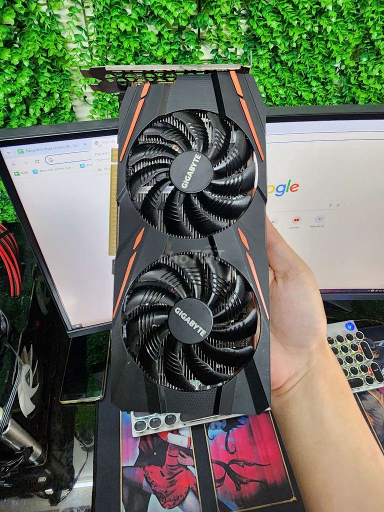 Card gigabyte Rx 580 8G.