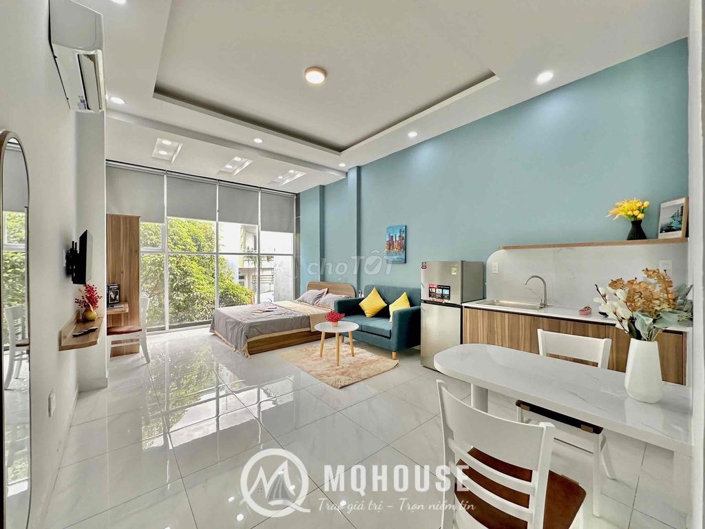 PHÒNG RỘNG ĐẸP FULL NỘI THẤT GẦN MŨI TÀU CỘNG HOÀ  TRƯỜNG CHINH
