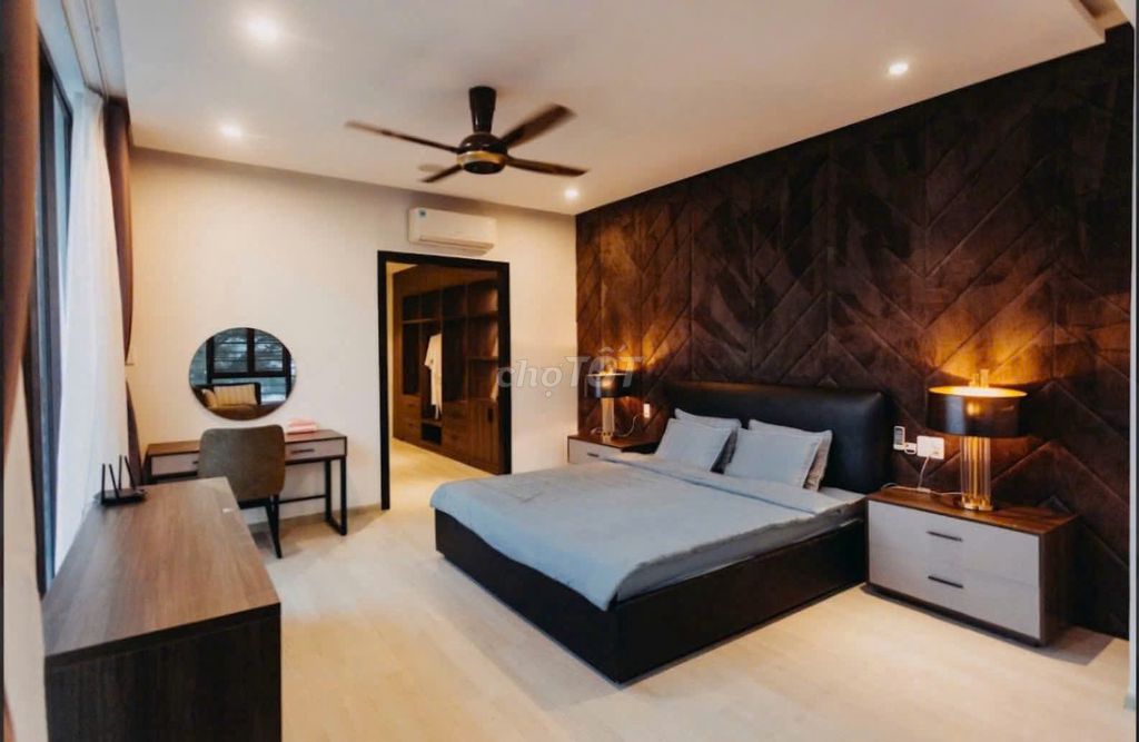 3-storey pool villa with garden near Eurovilla 2, Hòa Xuân — photo 9