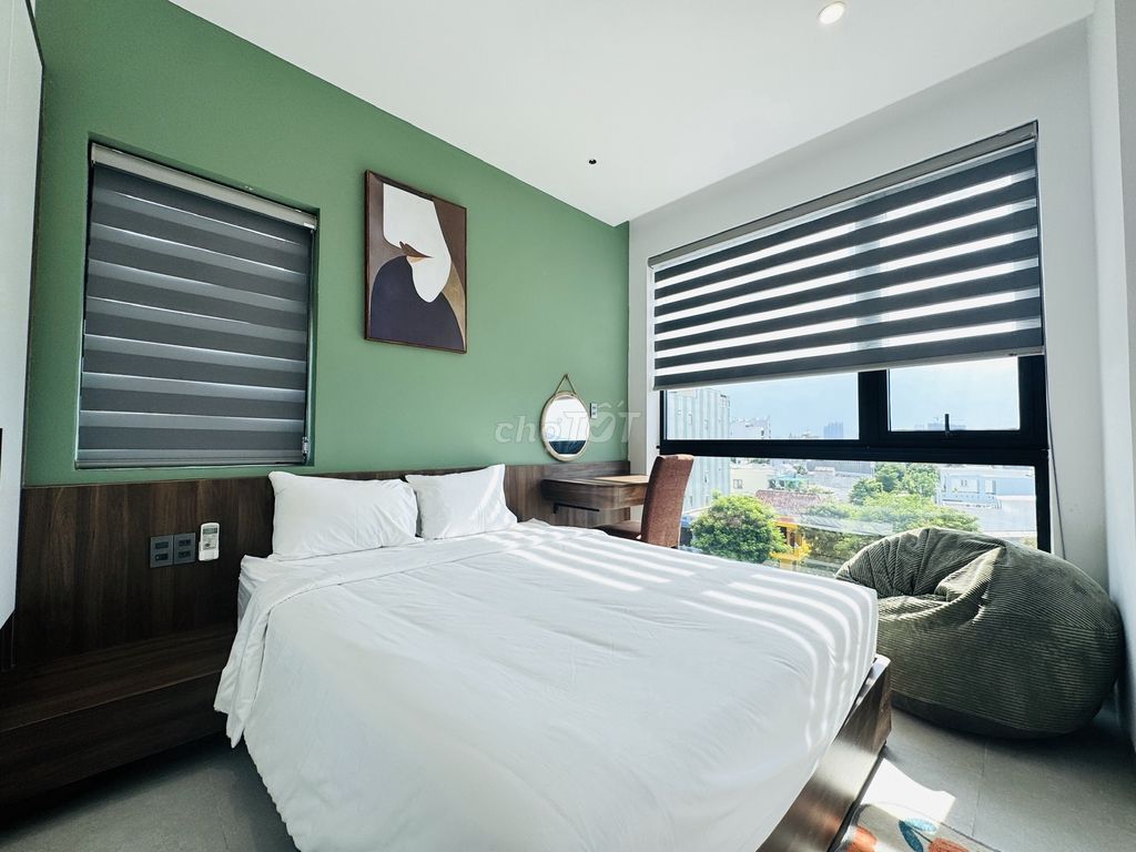 Căn hộ studio mới có hồ bơi/phòng xông hơi tại sơn trà