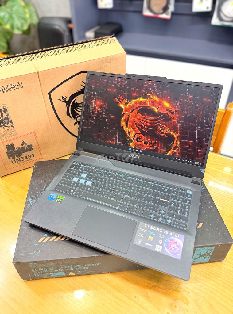 MSI Cyborg 15 A12U i5/16GB/512GB/RTX 3050/15.6''. Mua bán Laptop tại Thành phố Biên Hòa Đồng Nai được đăng bởi Từ Ngọc Sơn hình 1