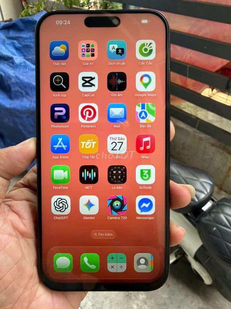 iPhone 16 Pro Max 1TB Đen 98% lướt web treo game. Mua bán Điện thoại tại Quận 8 Tp Hồ Chí Minh được đăng bởi Thiên Hòa mobile  hình 1