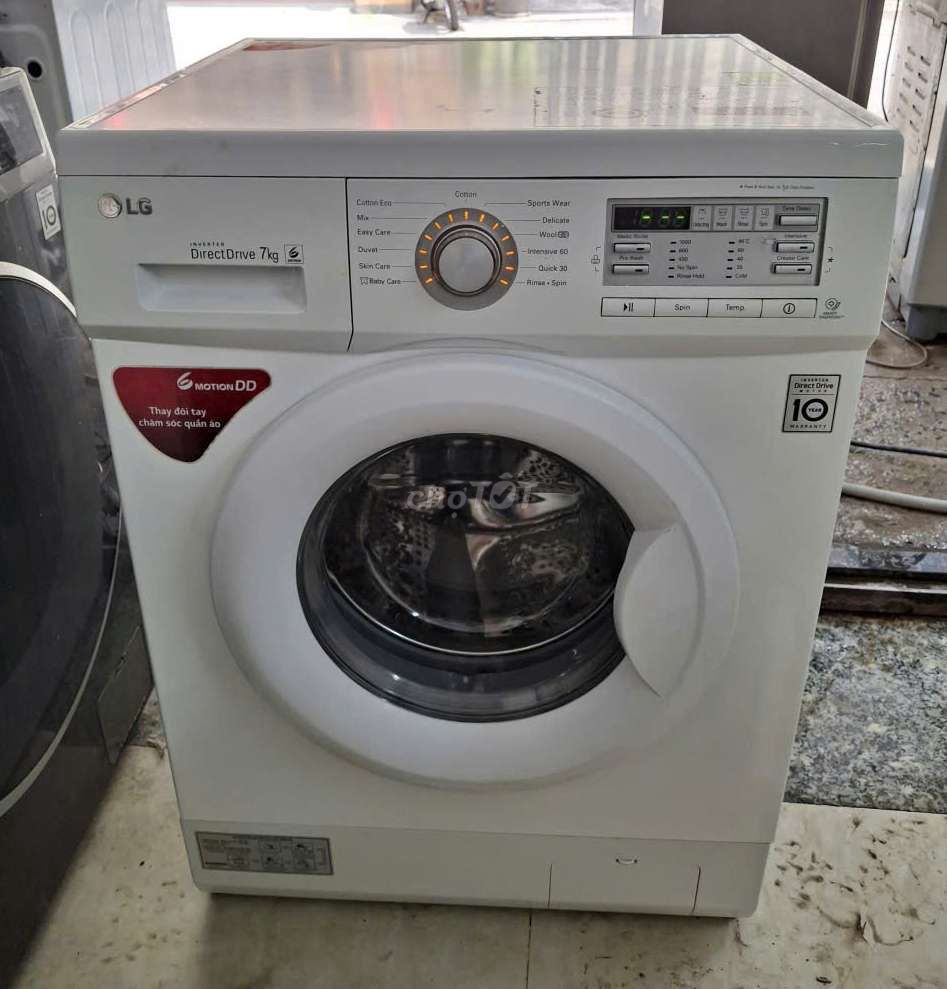 Máy giặt 7kg LG truyền động trực tiếp DD INVERTER. Mua bán Máy giặt tại Quận 7 Tp Hồ Chí Minh được đăng bởi Tủ lạnh máy giặt hình 1