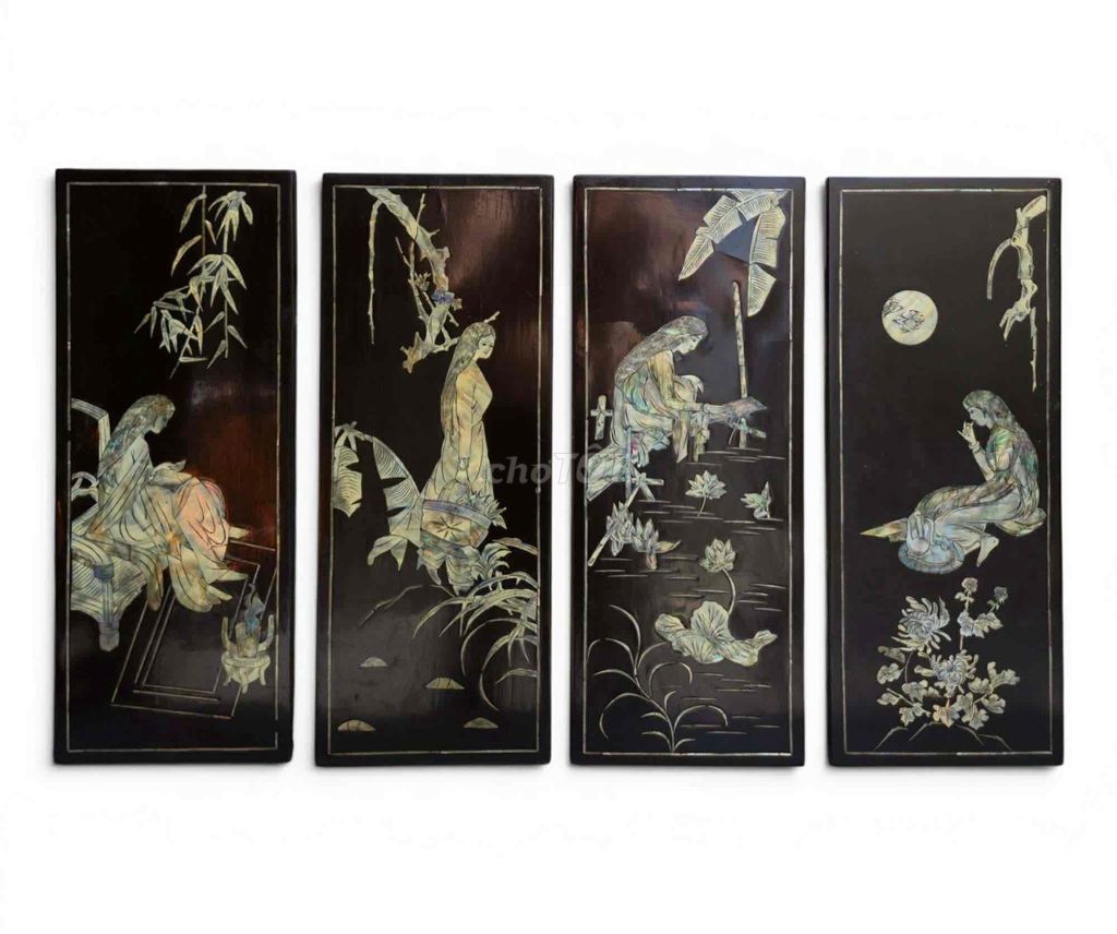 Tranh sơn mài xưa. Mua bán Đồ sưu tầm, đồ cổ tại Quận 10 Tp Hồ Chí Minh được đăng bởi PHẠM NGUYỄN THÚY QUỲNH hình 1