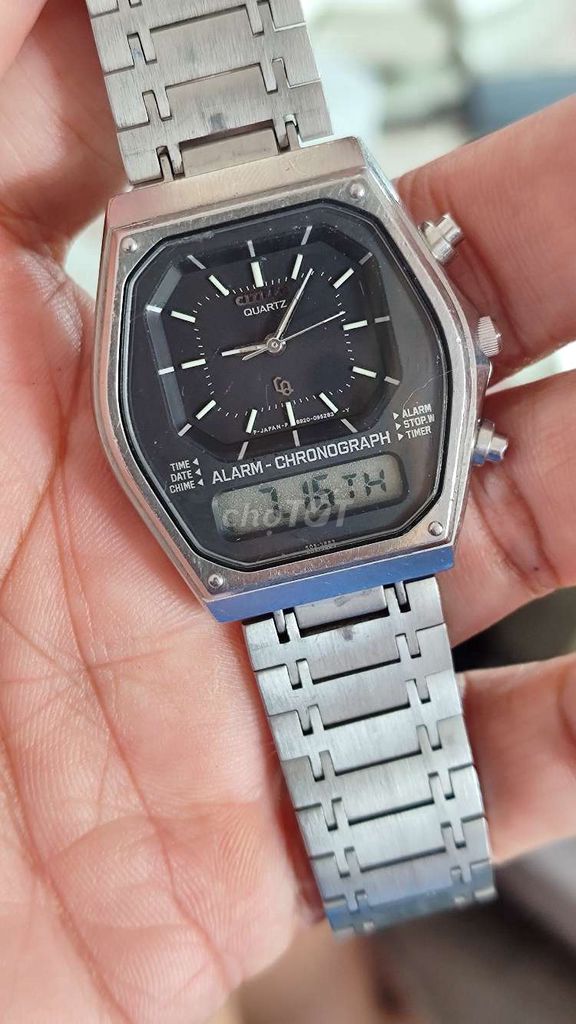 Citizen Alarm-Chronograp vintage. Mua bán Đồng hồ tại Thành phố Rạch Giá Kiên Giang được đăng bởi Thích Đồng Hồ hình 1