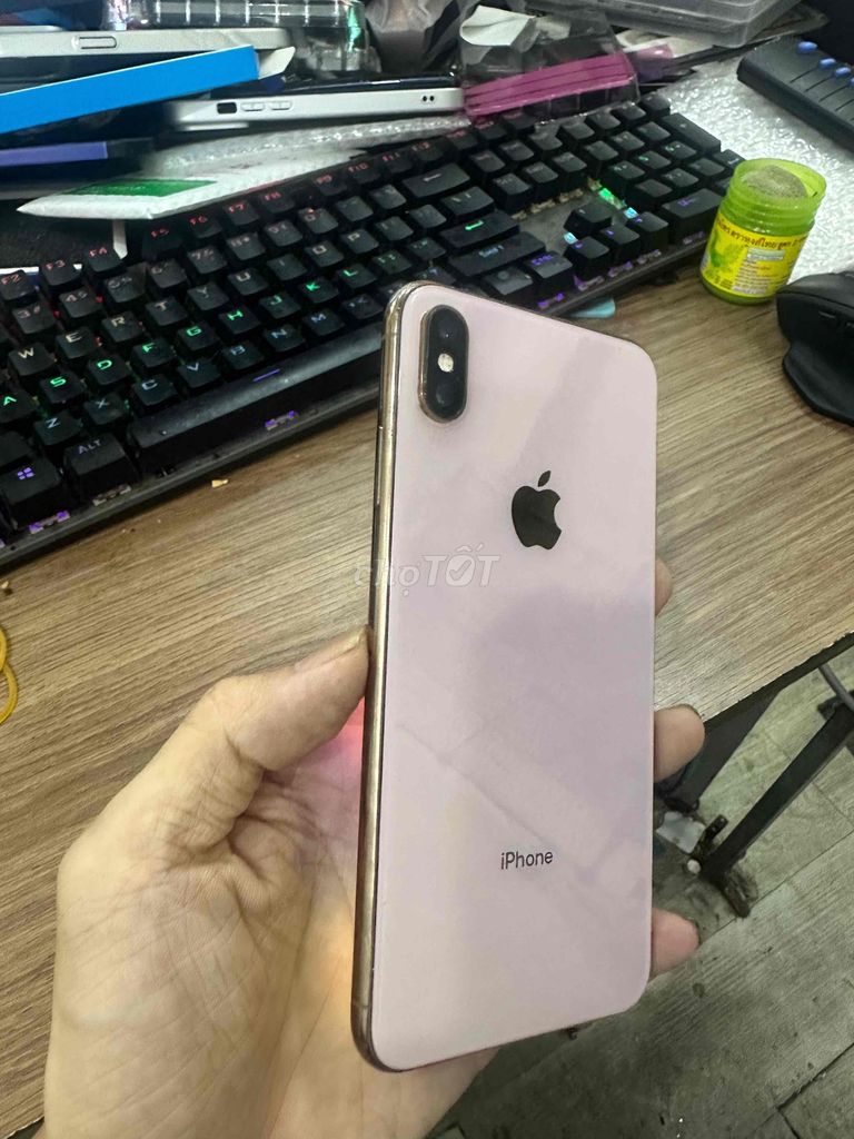 Apple iPhone XS Max Hồng Đã sử dụng. Mua bán Điện thoại tại Quận Thanh Khê Đà Nẵng được đăng bởi Dương khánh alo 04 hà huy tập Đà nẵng hình 1