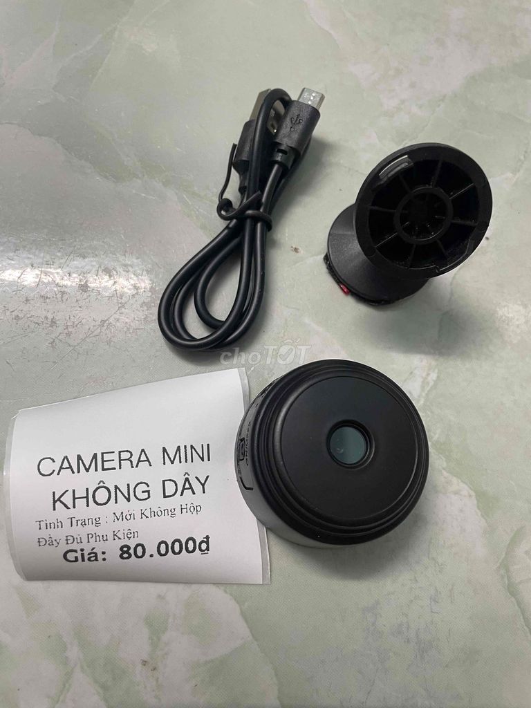 Camera mini  không dây giấu kín mới 100%. Mua bán Máy ảnh, Máy quay tại Quận Ninh Kiều Cần Thơ được đăng bởi Bán Cho Người Cần Mua hình 1