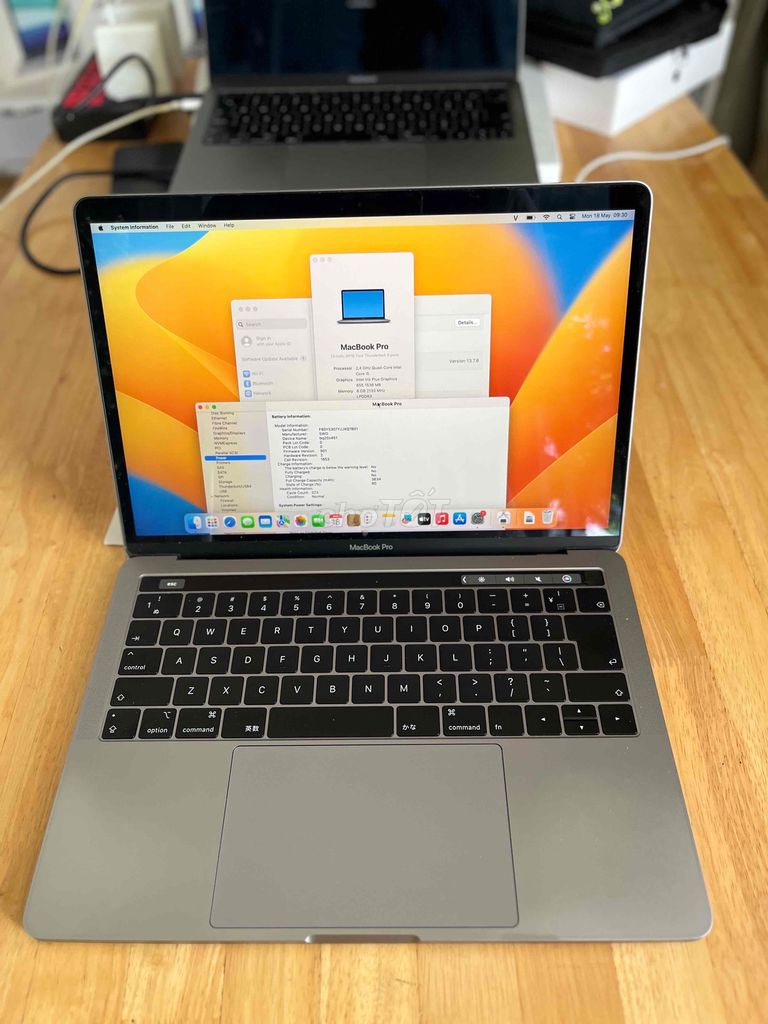 MacBook Pro 2019 i5 Ram 8GB Ssd 512GB. Mua bán Laptop tại Quận Sơn Trà Đà Nẵng được đăng bởi BƠ BƯ Macbook Cũ hình 1