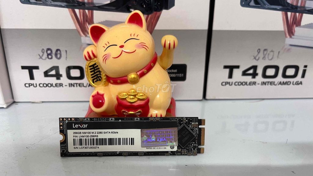 Ổ cứng SSD M2 Sata Lexar NM100 M.2 2280 256GB. Mua bán Linh kiện (RAM, Card...) tại Quận Cái Răng Cần Thơ được đăng bởi VI TÍNH THẾ PHONG hình 1