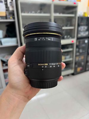 Ống Kính Sigma 17-50 F2.8 Canon Mới 99%. Mua bán Máy ảnh, Máy quay tại Quận Cầu Giấy Hà Nội được đăng bởi Vũ Tiệp Camera