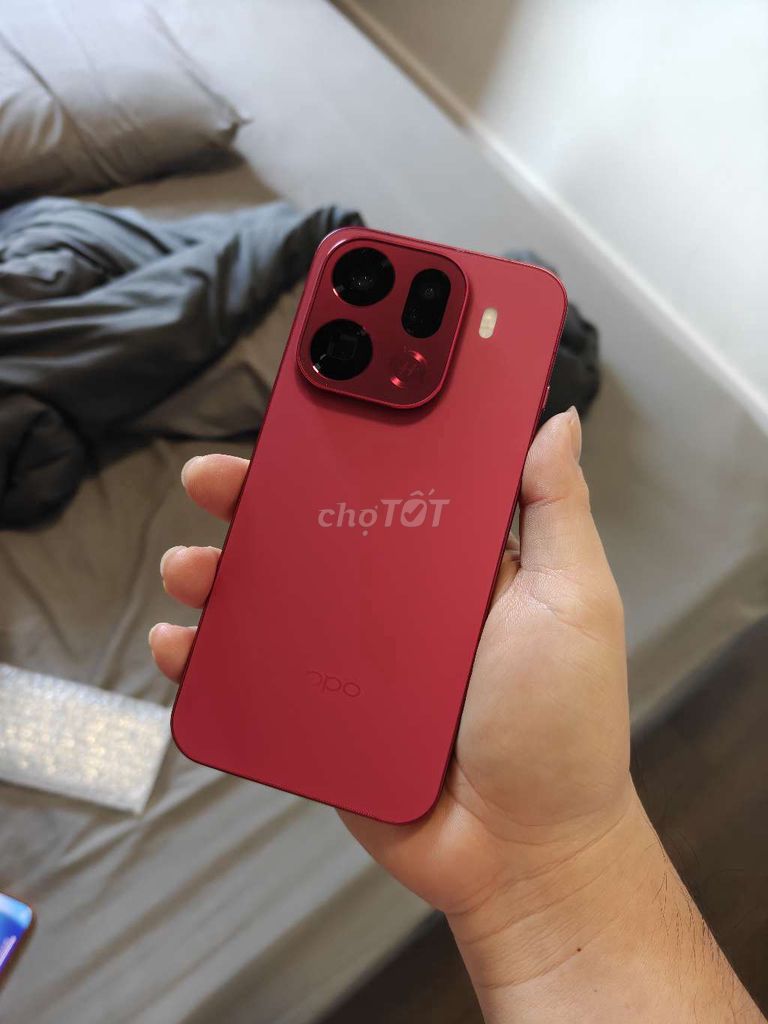 Oppo Find X9 Pro 512GB Đỏ Velvet fullbox gl. Mua bán Điện thoại tại Quận 5 Tp Hồ Chí Minh được đăng bởi Strawberry Táo hình 1