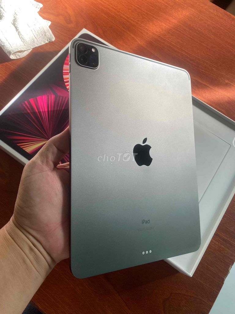 iPad Pro M1-11-Wifi 128gb Fulbox Pin 91%