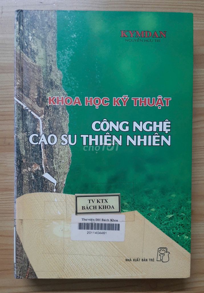 Sách Khoa Học Kỹ Thuật Công Nghệ Cao Su.. Mua bán Sách tại Quận Tân Bình Tp Hồ Chí Minh được đăng bởi Bách Hóa Philip hình 1