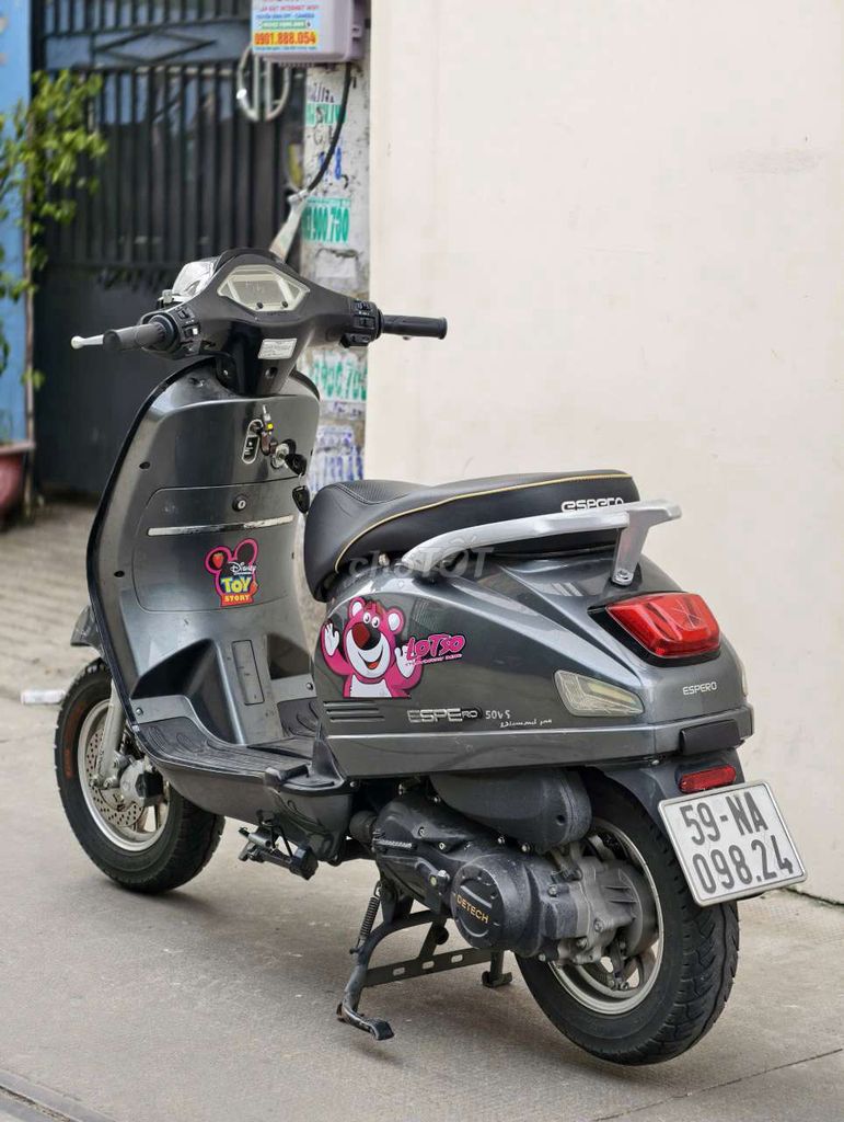 Detech Espero 50cc 2023 Серый 9000 км
