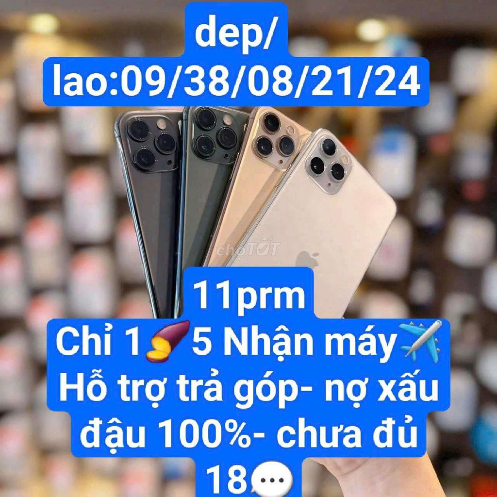 Apple iPhone 11 Pro Max Đa sắc Likenew. Mua bán Điện thoại tại Huyện Hóc Môn Tp Hồ Chí Minh được đăng bởi Nguyễn Trọng Bảo Phúc hình 1