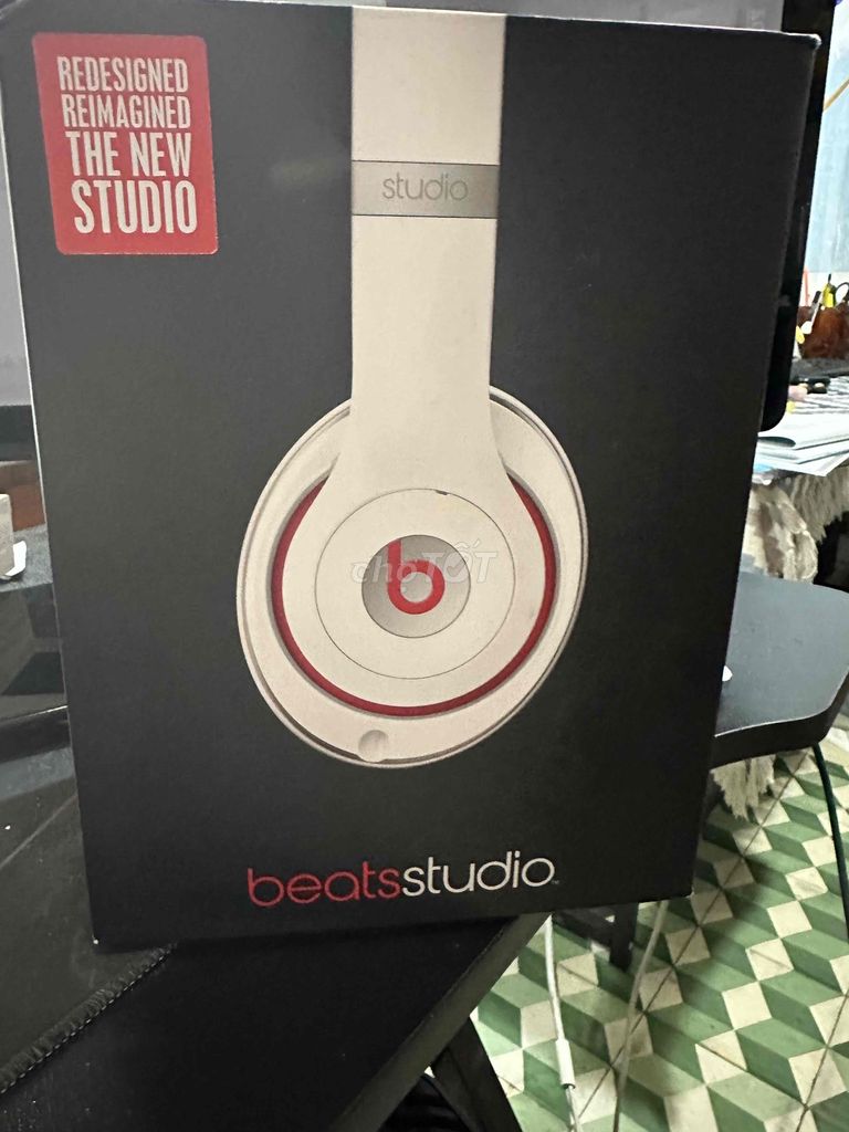 Tai nghe Beats Studio Trắng Đã sử dụng. Mua bán Tivi, Âm thanh tại Quận 3 Tp Hồ Chí Minh được đăng bởi hai tran hình 1
