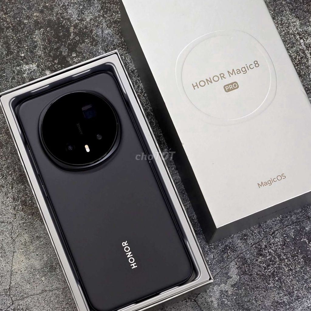 Honor Magic 8 Pro 5G 256GB Đen. Mua bán Điện thoại tại Quận Thanh Khê Đà Nẵng được đăng bởi Tú MB hình 1