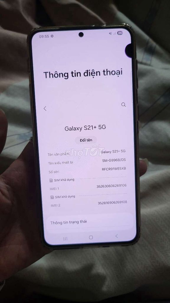 Samsung Galaxy S21+ với Ip 6sp bán hoặc giao lưu. Mua bán Điện thoại tại Huyện Đan Phượng Hà Nội được đăng bởi t nguyễn hình 1
