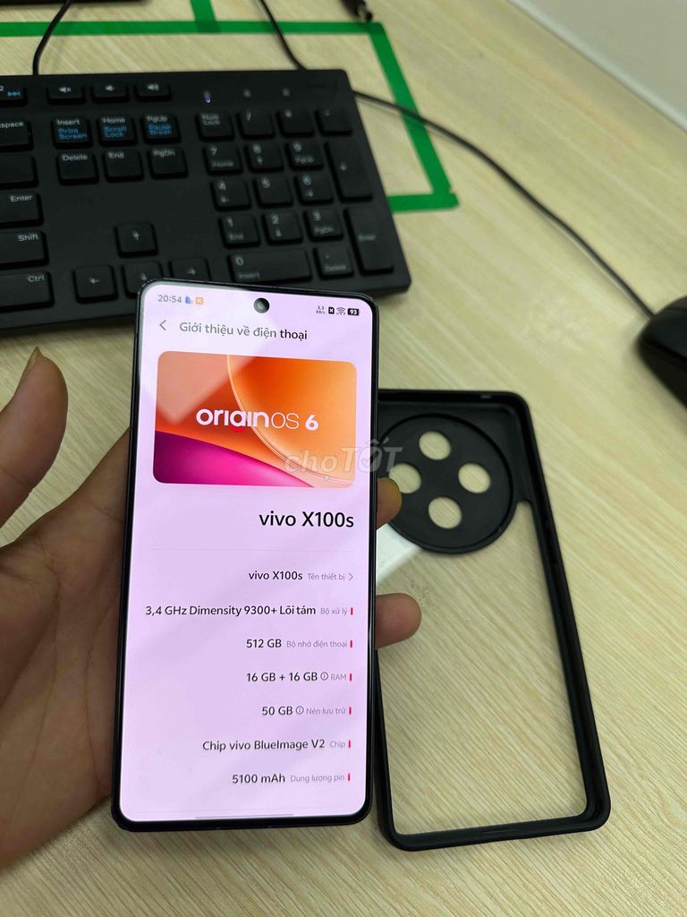 vivo x100s  16/512. Mua bán Điện thoại tại Thị xã Bến Cát Bình Dương được đăng bởi đam mê công nghệ hình 1