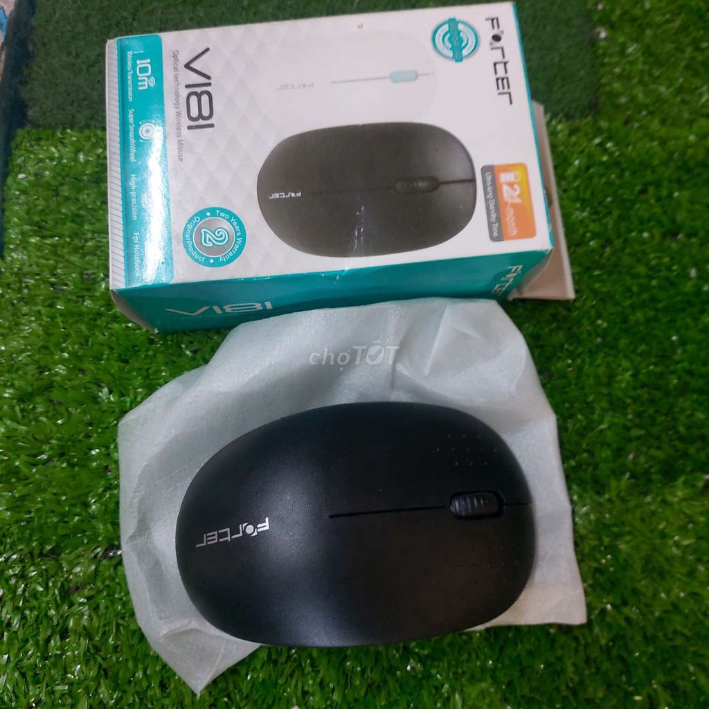 Chuột ko dây Forter v181 chính hãng. Mua bán Phụ kiện (Màn hình, Chuột...) tại Thành phố Thủ Đức Tp Hồ Chí Minh được đăng bởi Cũ Giá Rẻ hình 1