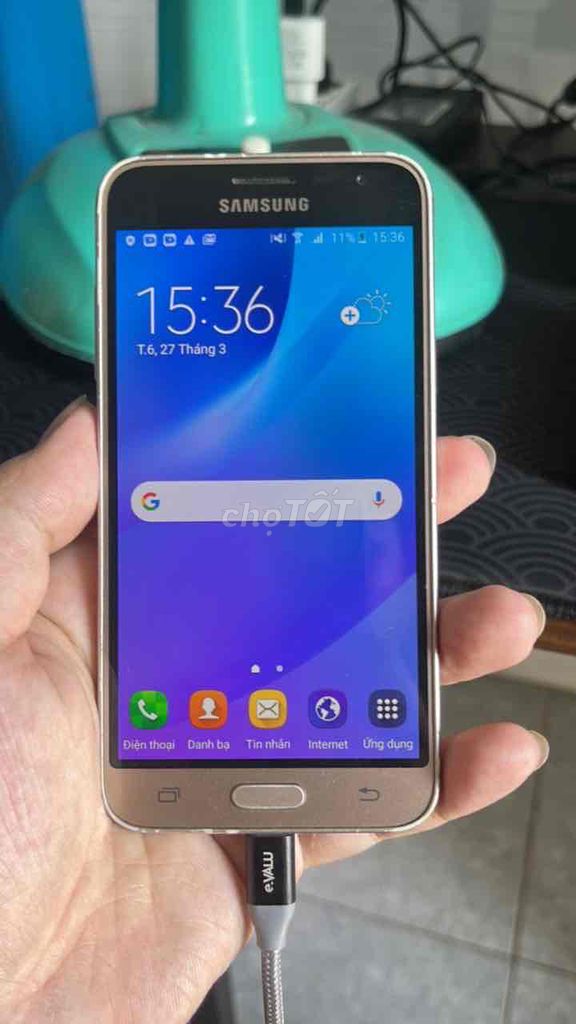 Samsung Galaxy J3 (2016) Vàng đồng. Mua bán Điện thoại tại Quận Gò Vấp Tp Hồ Chí Minh được đăng bởi Nguyễn Minh Hiếu hình 1