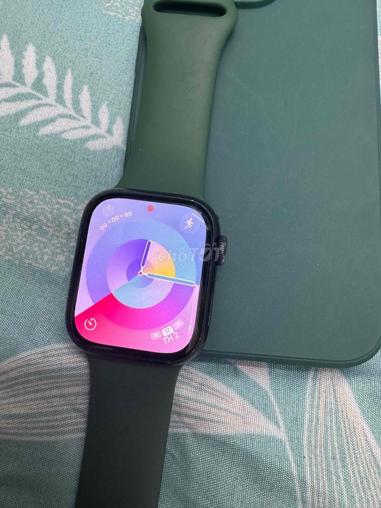 Apple watch series 7 41mm xanh lá cây