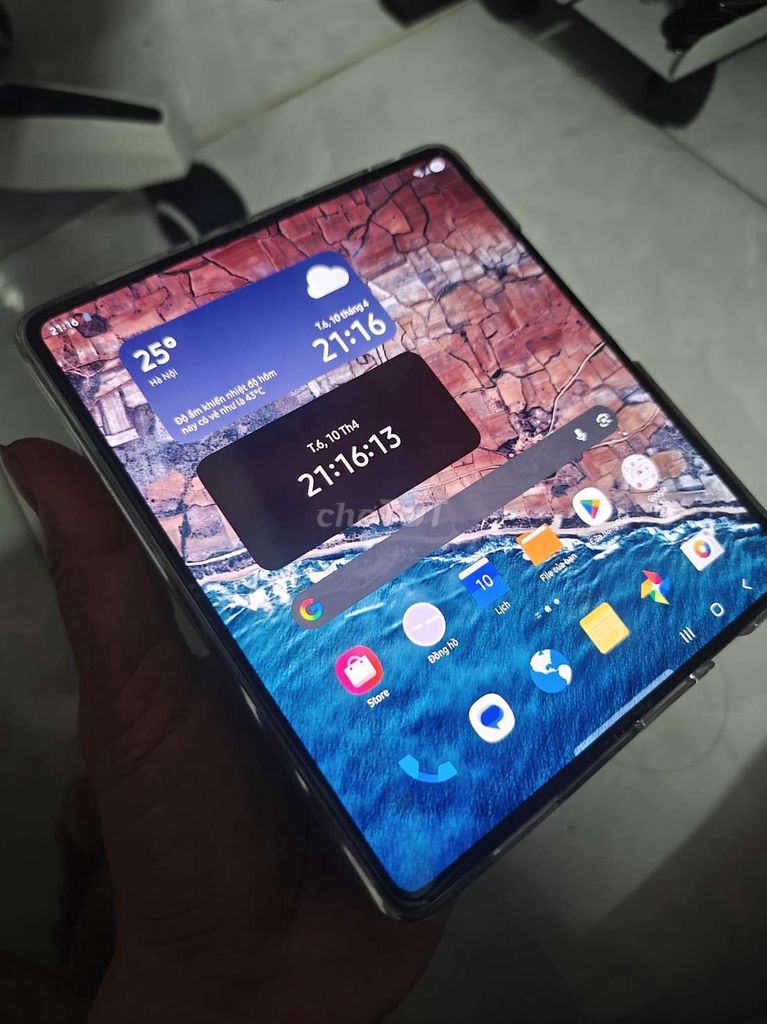 Samsung Z Fold 4 12GB/256GB Trắng. Mua bán Điện thoại tại Huyện Nhơn Trạch Đồng Nai được đăng bởi TL Akr hình 1