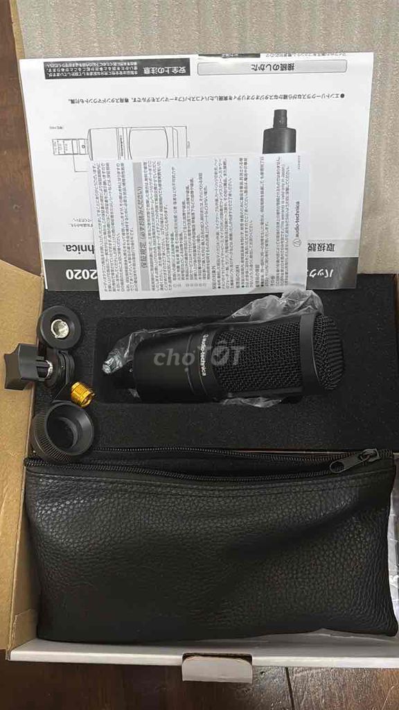 Microphone Audio-Technica AT2020 Đen. Mua bán Tivi, Âm thanh tại Quận Cầu Giấy Hà Nội được đăng bởi Seungheon hình 1