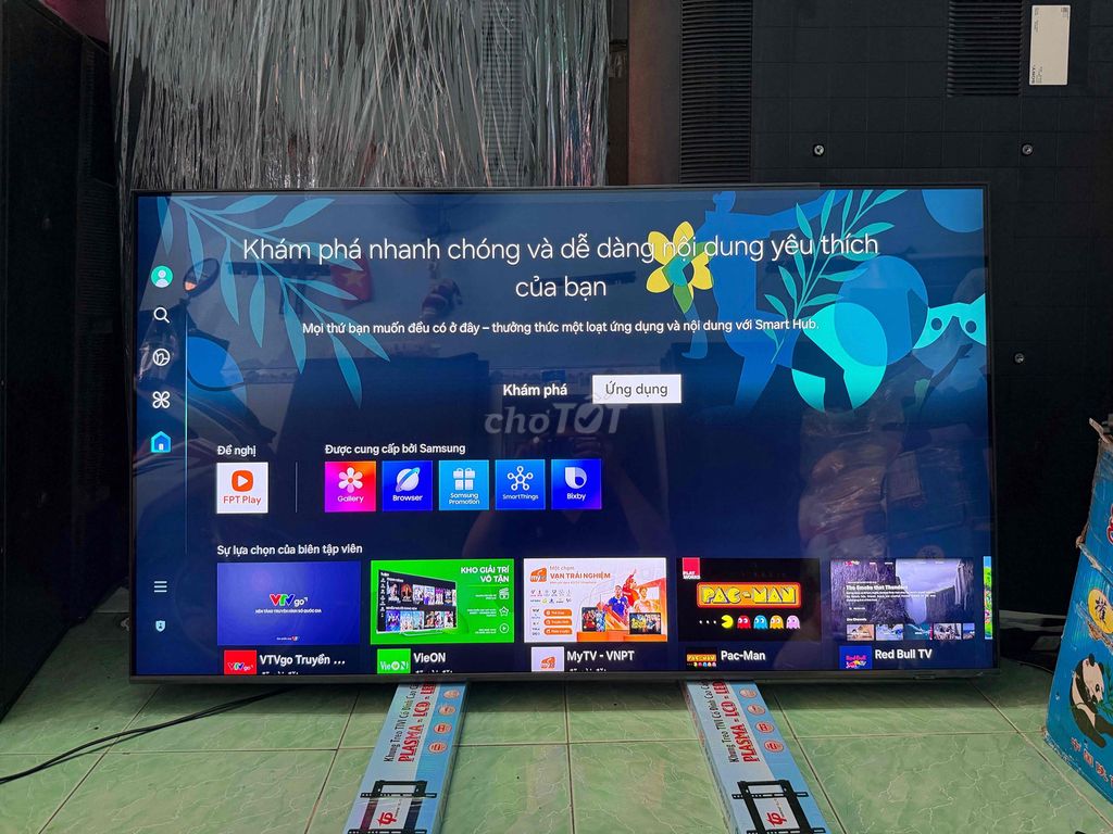 Smart Tivi Samsung QLED 55inch 4K, mẫu 2022. Mua bán Tivi, Âm thanh tại Quận Gò Vấp Tp Hồ Chí Minh được đăng bởi Tivi Store hình 1