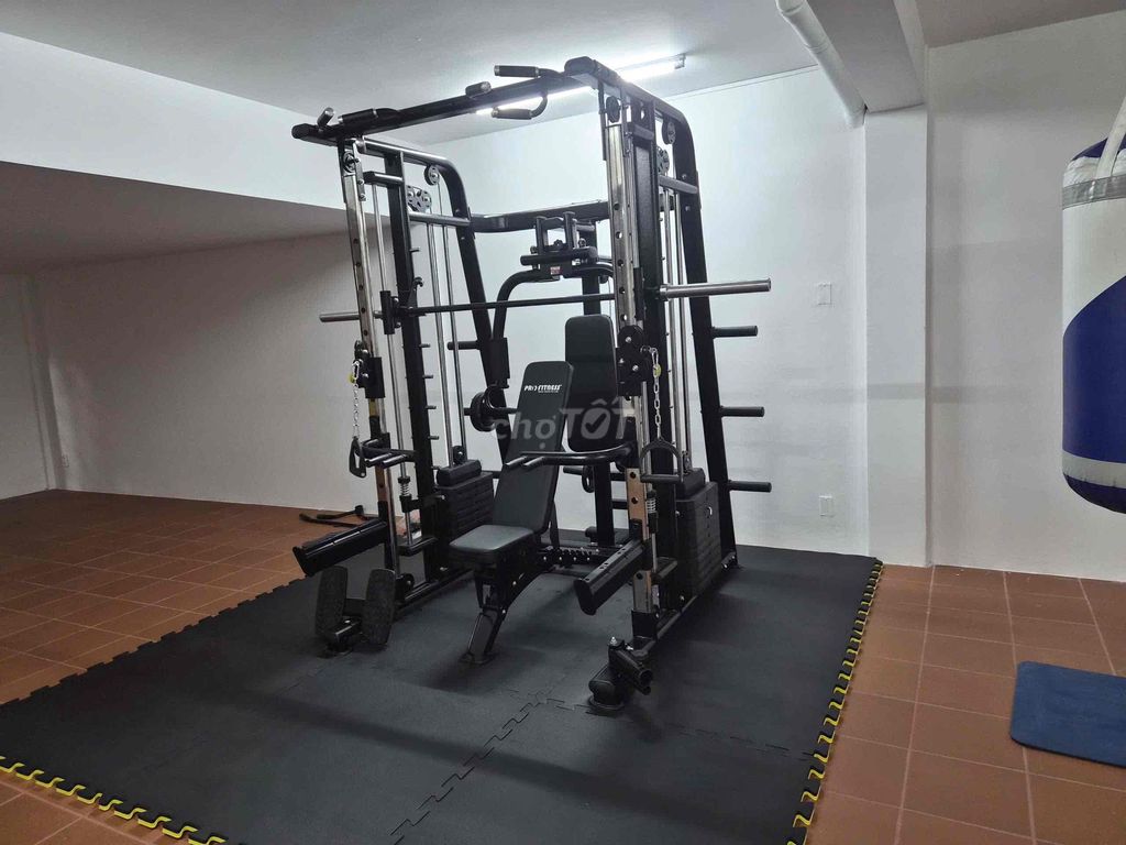 Máy tập gym Pro Fitness Đa năng Đen