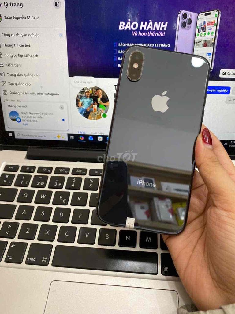 Apple iPhone Xs 64GB Xám LL/A 100%new. Mua bán Điện thoại tại Quận 3 Tp Hồ Chí Minh được đăng bởi Tuấn Nguyễn hình 1