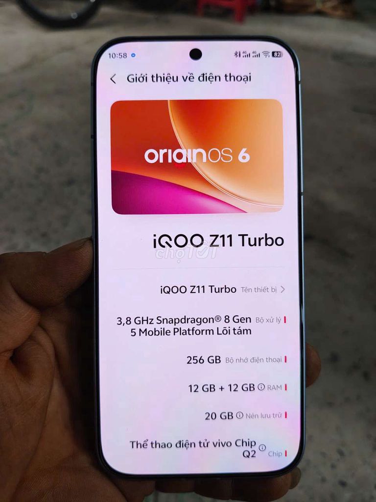 iQOO Z11 Turbo 12GB/256GB Xanh. Mua bán Điện thoại tại Huyện Hóc Môn Tp Hồ Chí Minh được đăng bởi sơn bự hình 1